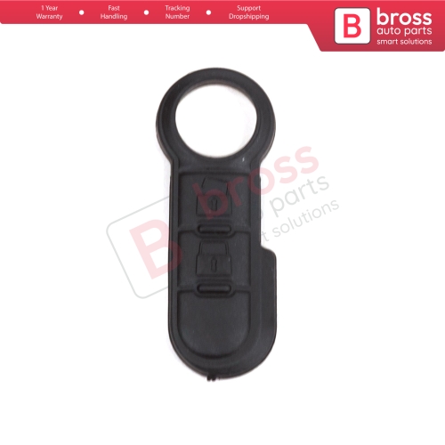 2-Button Remote Control Flip Key Rubber Button Pad Buttons for Citroen Relay Fiat Ducato Peugeot Boxer 71776160