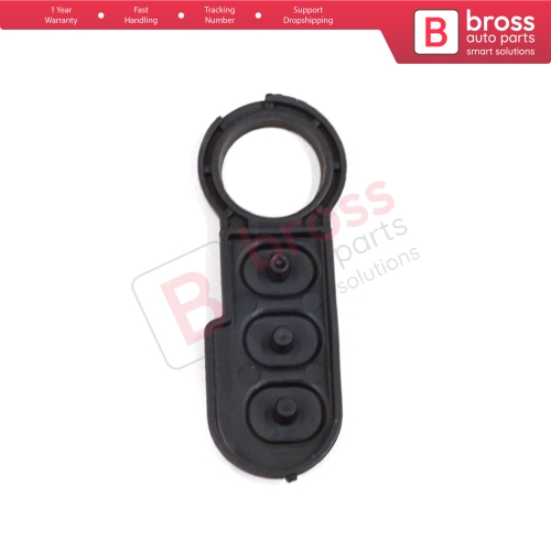 2-Button Remote Control Flip Key Rubber Button Pad Buttons for Citroen Relay Fiat Ducato Peugeot Boxer 71776160