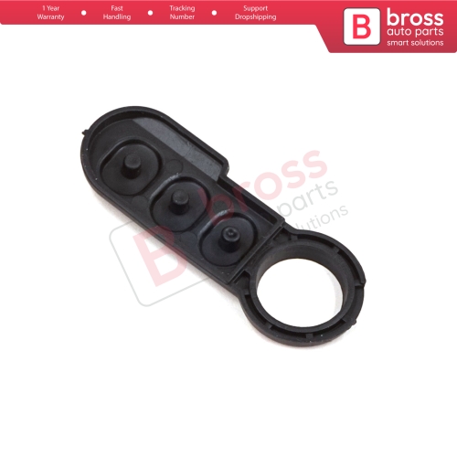 2-Button Remote Control Flip Key Rubber Button Pad Buttons for Citroen Relay Fiat Ducato Peugeot Boxer 71776160