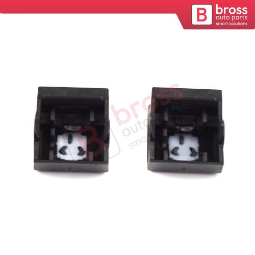 2 Pieces Window Lifter Switch Repair Button Cover for Renault Clio MK5 Captur MK2 5-Doors 254107073R