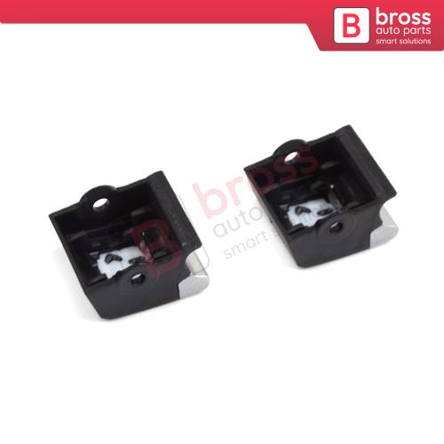 2 Pieces Window Lifter Switch Repair Button Cover for Renault Clio MK5 Captur MK2 5-Doors 254107001R