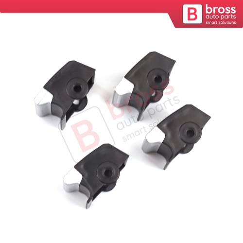 4 Pieces Window Lifter Switch Repair Button Cover for Renault Clio MK5 Captur MK2 5-Doors 254107001R