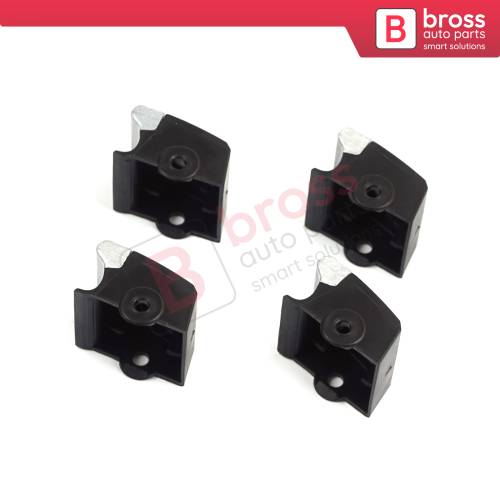 4 Pieces Window Lifter Switch Repair Button Cover for Renault Clio MK5 Captur MK2 5-Doors 254107001R