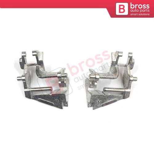 Exterior Door Handle Mount Support Bracket Clamp Set A1697600234 A1697660501 for Mercedes W169 W245