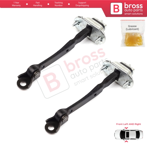 2 Pieces Front Door Hinge Stop Check Strap Limiter for Vauxhall Opel Mokka A J13 Buick Encore MK1 2013-2020 42467900