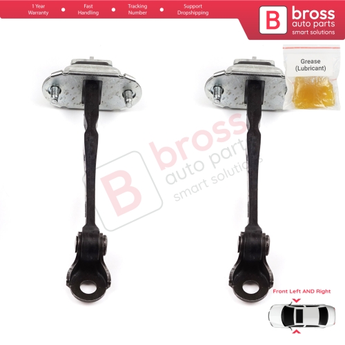 2 Pieces Front Door Hinge Stop Check Strap Limiter for Vauxhall Opel Mokka A J13 Buick Encore MK1 2013-2020 42467900