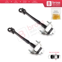 2 Pieces Rear Door Hinge Stop Check Strap Limiter 42467901 for Vauxhall Opel Mokka A J13 Buick Encore MK1 2013-2020