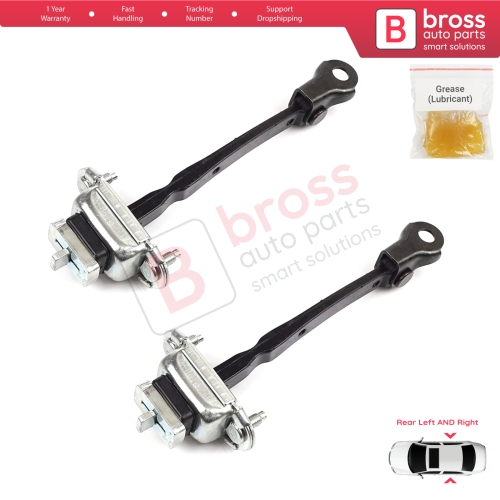 2 Pieces Rear Door Hinge Stop Check Strap Limiter 42467901 for Vauxhall Opel Mokka A J13 Buick Encore MK1 2013-2020