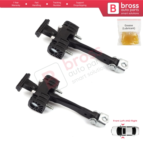 2 Pieces Front Door Hinge Stop Check Strap Limiter for Chevrolet Vauxhall Opel Zafira B Family 2005-2014 13227947