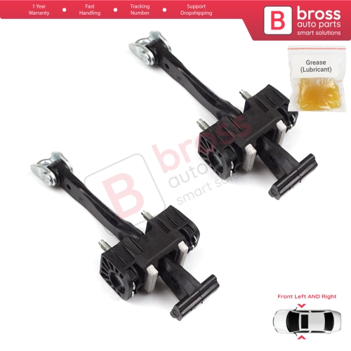 2 Pieces Front Door Hinge Stop Check Strap Limiter for Chevrolet Vauxhall Opel Zafira B Family 2005-2014 13227947