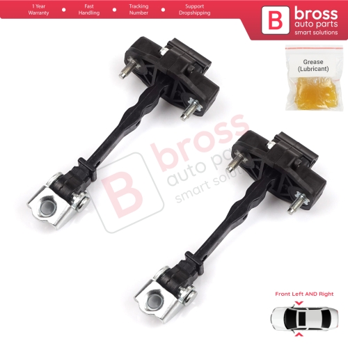 2 Pieces Front Door Hinge Stop Check Strap Limiter for Vauxhall Opel Grandland X	A18 P1UO 2017-On 3551468