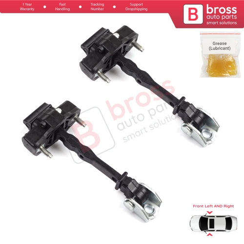 2 Pieces Front Door Hinge Stop Check Strap Limiter for Vauxhall Opel Grandland X	A18 P1UO 2017-On 3551468