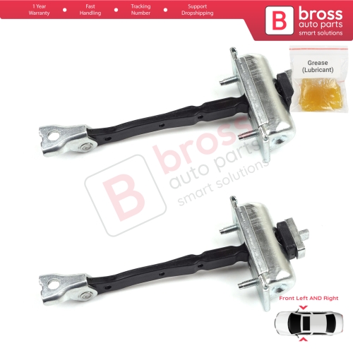 2 Pieces Front Door Hinge Stop Check Strap Limiter for Opel Zafira Tourer C P12 2011-2019 39045010