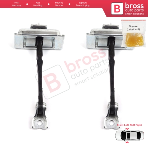 2 Pieces Front Door Hinge Stop Check Strap Limiter for Opel Zafira Tourer C P12 2011-2019 39045010