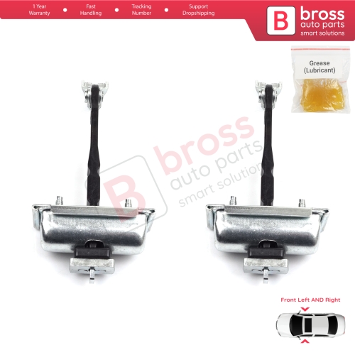 2 Pieces Front Door Hinge Stop Check Strap Limiter for Opel Zafira Tourer C P12 2011-2019 39045010