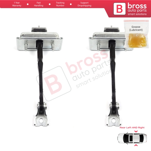 2 Pieces Rear Door Hinge Stop Check Strap Limiter for Opel Zafira Tourer C P12 2011-2019 39045011