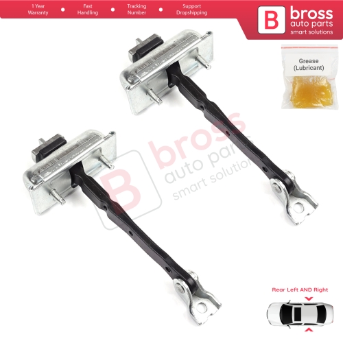 2 Pieces Rear Door Hinge Stop Check Strap Limiter for Opel Zafira Tourer C P12 2011-2019 39045011