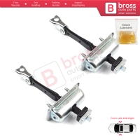 2 Pieces Front Door Hinge Stop Check Strap Limiter for Vauxhall Opel Adam M13 2012-2019 13412690 