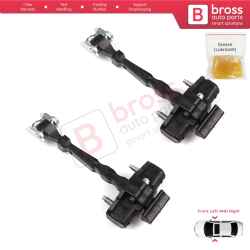 2 Pieces Front Door Hinge Stop Check Strap Limiter 804308807R for Renault Captur MK1 J87 H5 J5 2013-2019