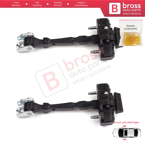 2 Pieces Front Door Hinge Stop Check Strap Limiter 804308807R for Renault Captur MK1 J87 H5 J5 2013-2019