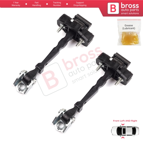 2 Pieces Front Door Hinge Stop Check Strap Limiter 804308807R for Renault Captur MK1 J87 H5 J5 2013-2019