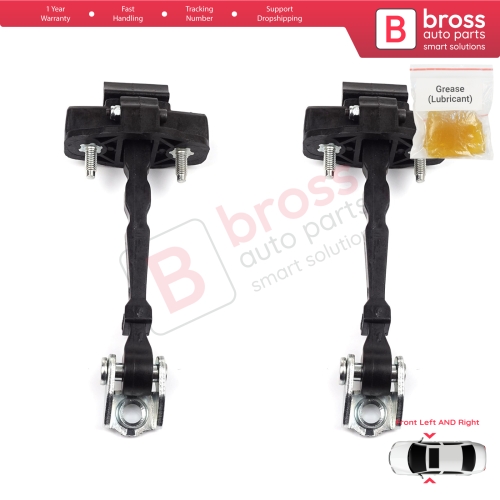 2 Pieces Front Door Hinge Stop Check Strap Limiter 804308807R for Renault Captur MK1 J87 H5 J5 2013-2019