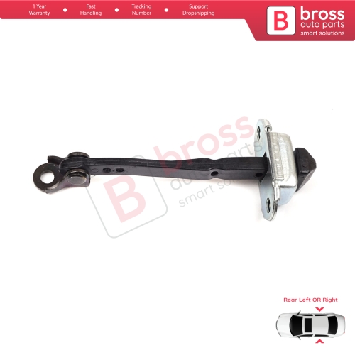 Rear Door Hinge Stop Check Strap Limiter 824306058R for Renault Megane MK4 2015-On 4/5 Door