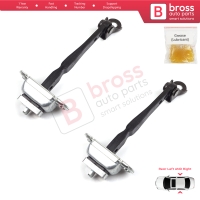2 Pieces Rear Door Hinge Stop Check Strap Limiter for Renault Kadjar Nissan Qashqai MK2 J11 824304EA0A