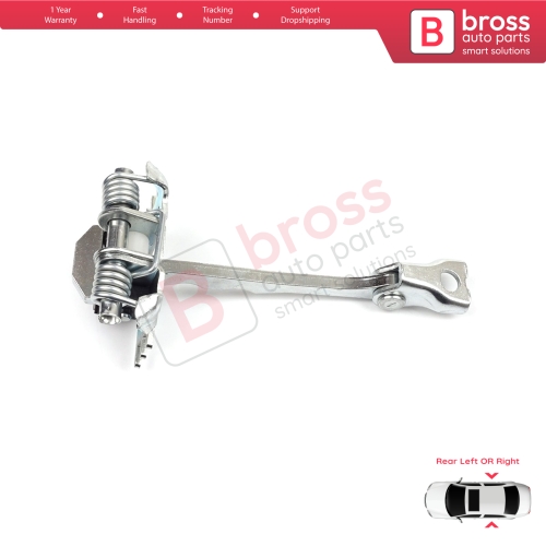 Rear Door Hinge Stop Check Strap Limiter 824310005R for Renault Scenic MK3 JZ0/1 2009-2016	