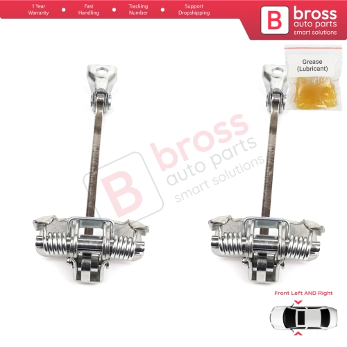 2 Pieces Front Door Hinge Stop Check Strap Limiter for Renault Trafic MK3 Fiat Talento Opel Vivaro B Nissan NV300 Primastar 804300242R 