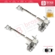 2 Pieces Front Door Hinge Stop Check Strap Limiter for Renault Trafic MK3 Fiat Talento Opel Vivaro B Nissan NV300 Primastar 804300242R 