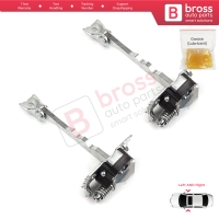 2 Pieces Front Door Hinge Stop Check Strap Limiter for Renault Megane MK3 DZ0/1 Coupe 2008-2016 804309044R 
