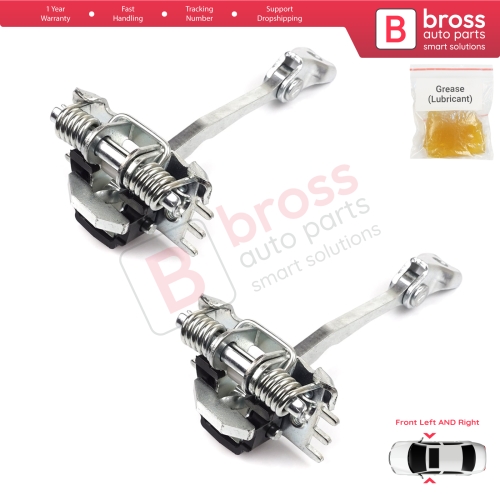 2 Pieces Front Door Hinge Stop Check Strap Limiter for Renault Espace MK4 J81 JK0/1 2002-2015 804305378R 