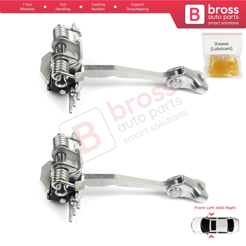 2 Pieces Front Door Hinge Stop Check Strap Limiter for Renault Espace MK4 J81 JK0/1 2002-2015 804305378R 
