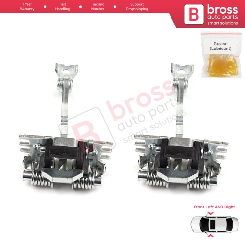 2 Pieces Front Door Hinge Stop Check Strap Limiter for Renault Espace MK4 J81 JK0/1 2002-2015 804305378R 