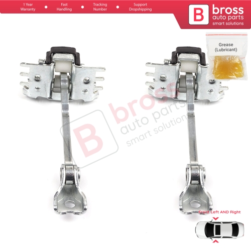 2 Pieces Front Door Hinge Stop Check Strap Limiter for Renault Espace MK4 J81 JK0/1 2002-2015 804305378R 