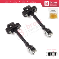 2 Pieces Rear Door Hinge Stop Check Strap Limiter for Renault Clio MK4 BH/KH 2012-2021 824307049R 