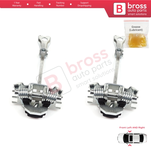 2 Pieces Front Door Hinge Stop Check Strap Limiter for Renault Scenic Grand Scenic MK3 JZ0/1 2009-2016 804310008R