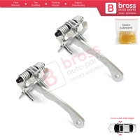 2 Pieces Front Door Hinge Stop Check Strap Limiter for Renault Express Rapid Super 5 1985-2000 6006003653 