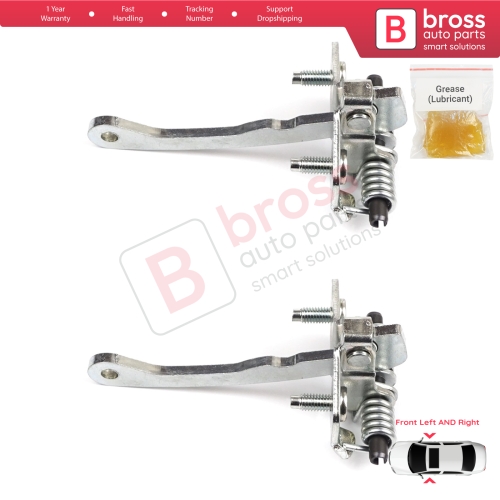 2 Pieces Front Door Hinge Stop Check Strap Limiter for Renault Express Rapid Super 5 1985-2000 6006003653 