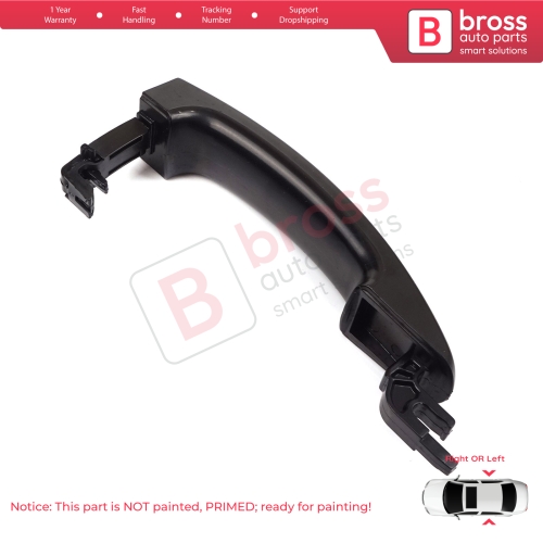 Side Sliding Exterior Door Opener Handle for Ford Transit V363 MK8 Connect V408 Custom V362 BK21V26600AA