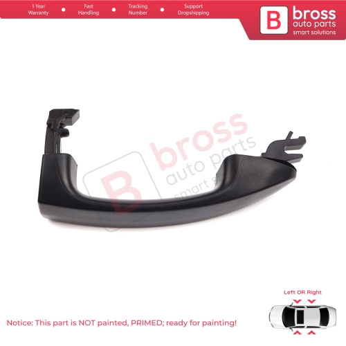 Outer Exterior Door Opener Handle for Ford B-Max Fiesta MK6 Transit Tourneo Courier B460 EcoSport MK2 AV11R22404DA