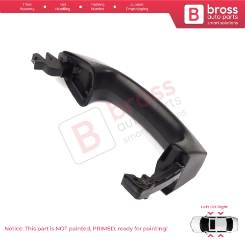 Outer Exterior Door Opener Handle for Ford B-Max Fiesta MK6 Transit Tourneo Courier B460 EcoSport MK2 AV11R22404DA