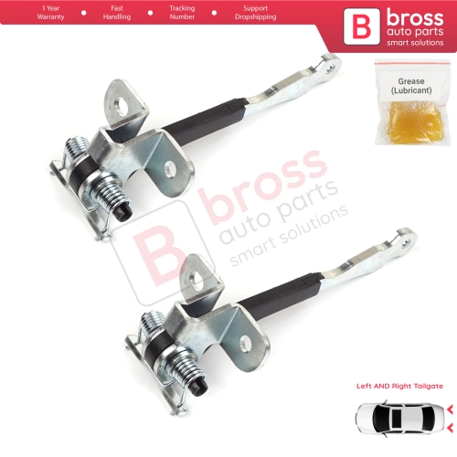 2 Pieces Left AND Right Trunk Door Hinge Stop Check Strap Limiter for Fiat Doblo MPV Van Cargo MK1 119 223 2001-2010 46790818
