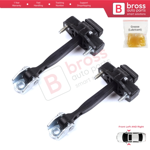 2 Pieces Front Door Hinge Stop Check Strap Limiter for Fiat 500L 351 352 2012-2022 51883508