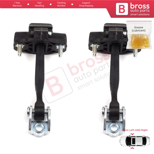 2 Pieces Front Door Hinge Stop Check Strap Limiter for Fiat 500L 351 352 2012-2022 51883508