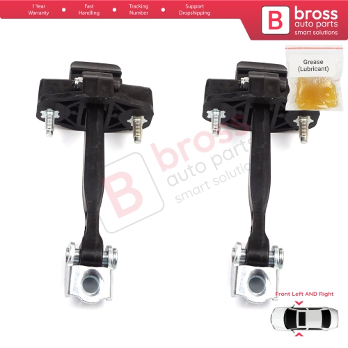2 Pieces Front Door Hinge Stop Check Strap Limiter for Fiat 500L 351 352 2012-2022 51883508