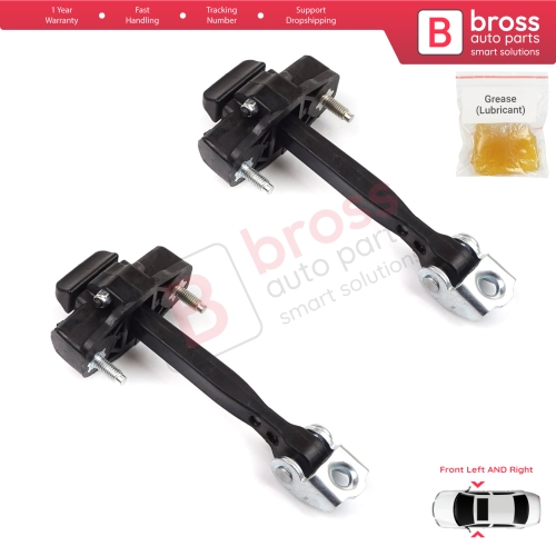 2 Pieces Front Door Hinge Stop Check Strap Limiter for Fiat 500L 351 352 2012-2022 51883508