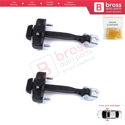 2 Pieces Front Door Hinge Stop Check Strap Limiter for Fiat 500L 351 352 2012-2022 51883508