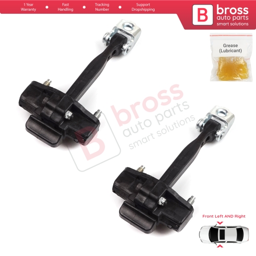 2 Pieces Front Door Hinge Stop Check Strap Limiter for Fiat 500L 351 352 2012-2022 51883508